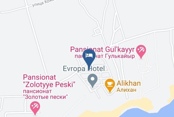 Ysyk Kol Region - Hotel U Rybaka Maps