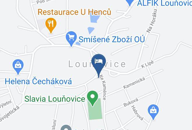 Hotel U Sv Huberta Map