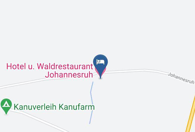 Mecklenburgische Seenplatte - Hotel U Waldrestaurant Johannesruh Maps