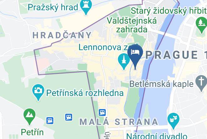 Hotel U Zlatych Nuzek Map