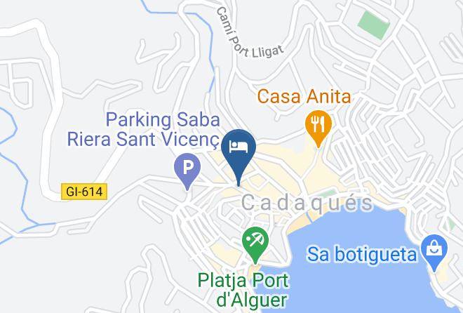 Girona - Hotel Ubaldo Maps