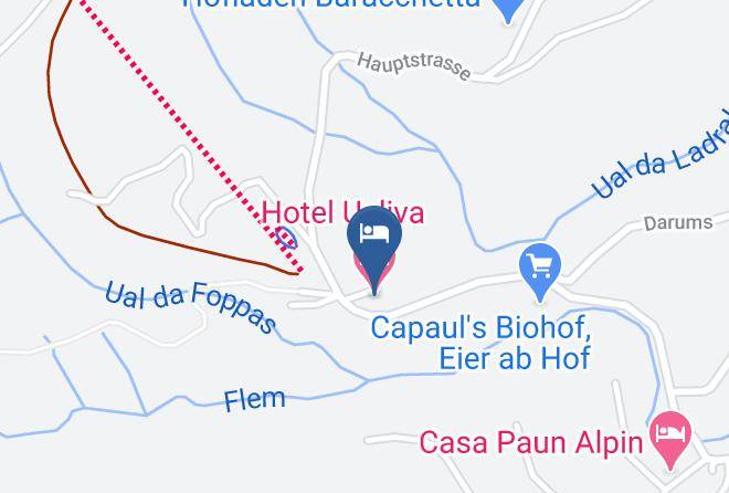 Surselva - Hotel Ucliva Maps