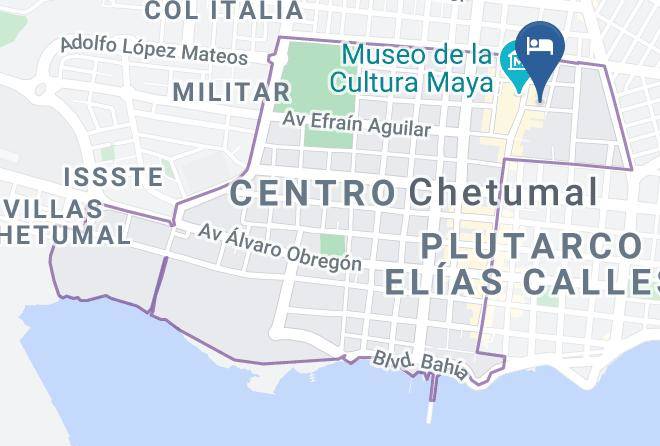Othon P Blanco - Hotel Ucum Maps