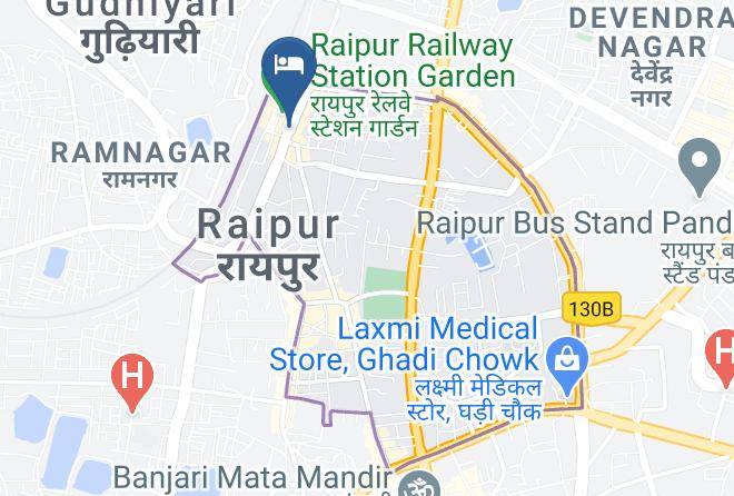 Raipur - Hotel Udaydeep Maps