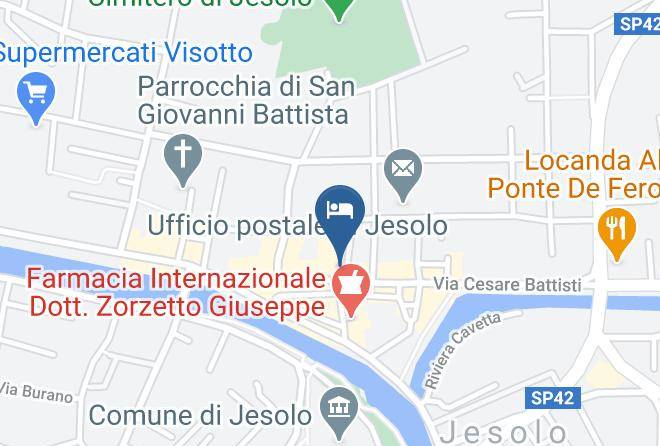 Venice - Hotel Udinese Da Aldo Maps
