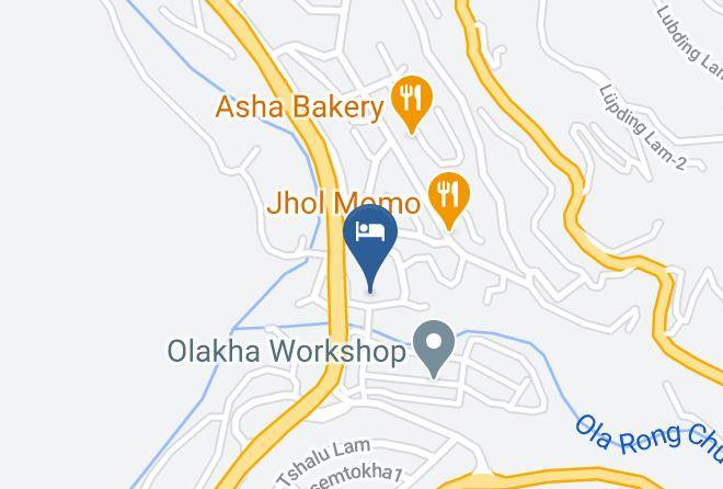 Thimphu - Hotel Ugyen Maps