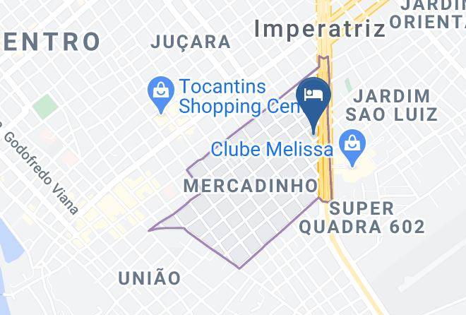 Imperatriz - Hotel Uirapuru Maps