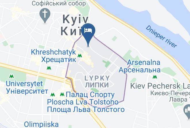 Kyiv - Hotel Ukraine Maps
