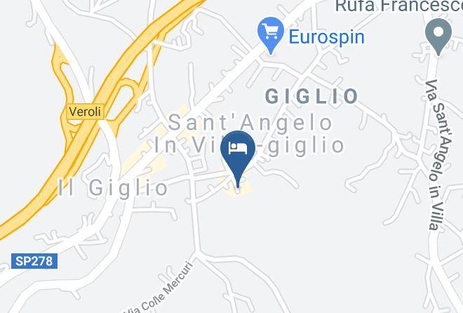 Frosinone - Hotel Uliveto Maps
