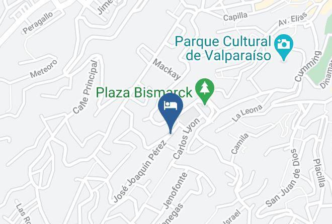 Valparaiso Province - Hotel Ultramar Valparaiso Maps