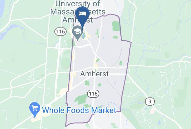 Hampshire - Hotel Umass Maps