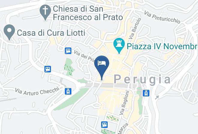 Perugia - Hotel Umbria Maps
