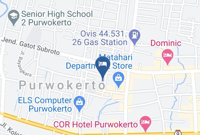 Banyumas Regency - Hotel Ump Maps