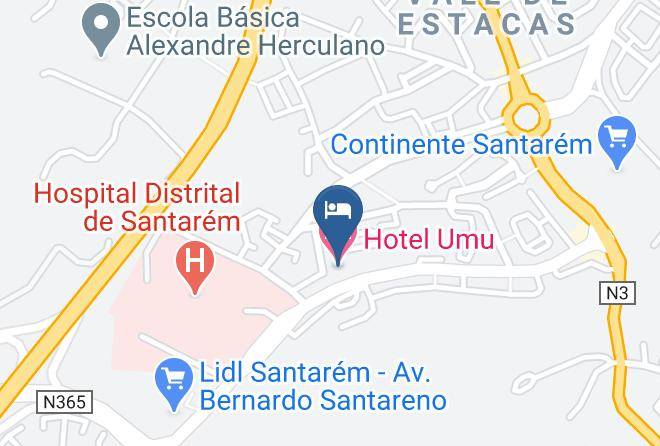Santa Iria Da Ribeira De Santarem - Hotel Umu Maps