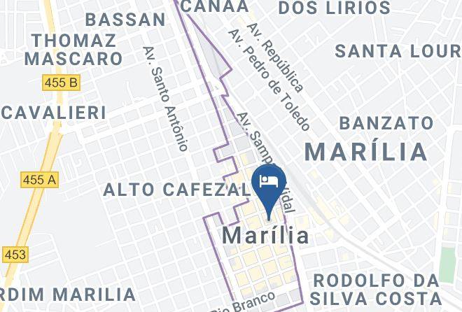 Marilia - Hotel Umuarama Maps