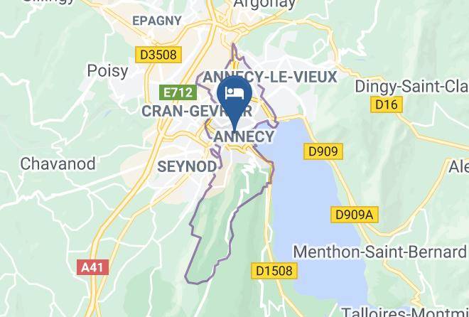 Haute Savoie - Hotel Un Lieu Unique Maps