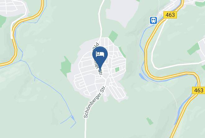 Pforzheim - Hotel Und Bistro Lamm Pforzheim Maps