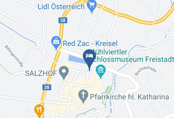 Freistadt - Hotel Und Gasthaus Zum Goldenen Hirschen Maps