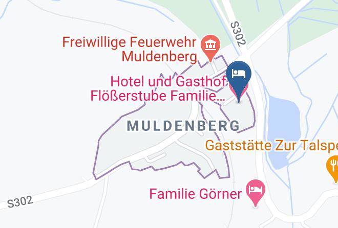 Vogtlandkreis - Hotel Und Gasthof Floserstube Familie Kramer Maps