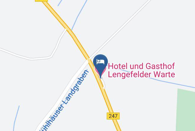 Unstrut Hainich Kreis - Hotel Und Gasthof Lengefelder Warte Maps