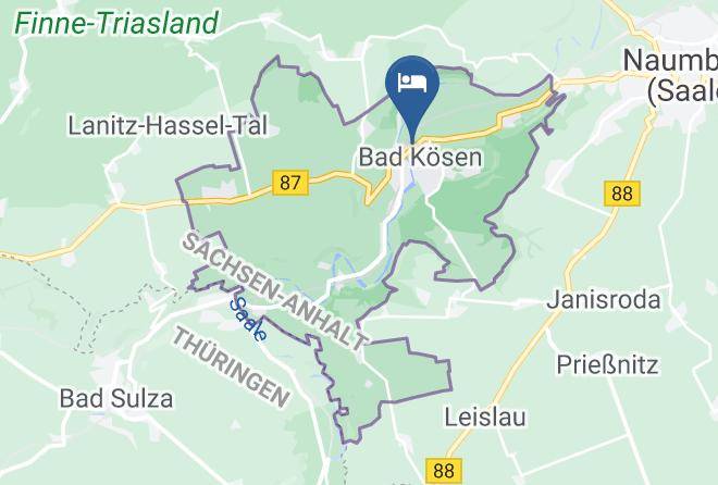 Burgenlandkreis - Hotel Und Konditorei Schoppe Maps