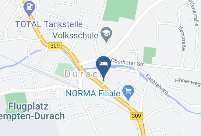 Oberallgau - Hotel Garni Zur Post Maps
