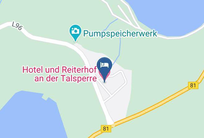 Hotel Und Reiterhof An Der Talsperre Map