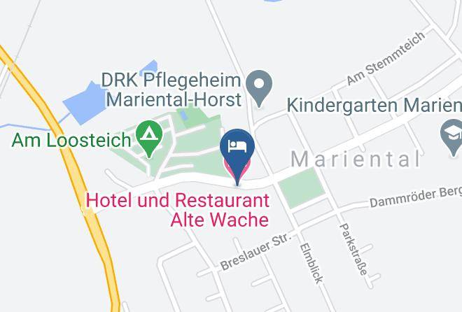 Helmstedt - Hotel Und Restaurant Alte Wache Maps