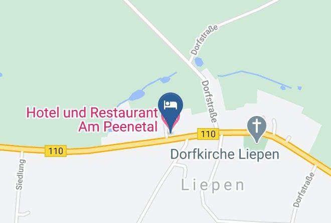 Vorpommern Greifswald - Hotel Und Restaurant Am Peenetal Maps