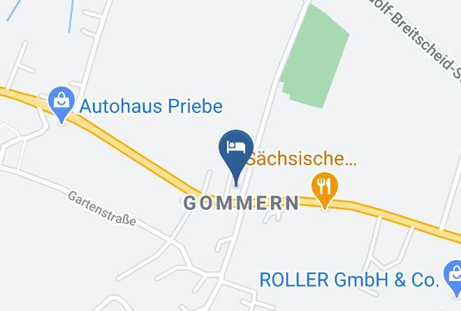 Sachsische Schweiz Osterzgebirge - Hotel Und Restaurant Ausspann Maps