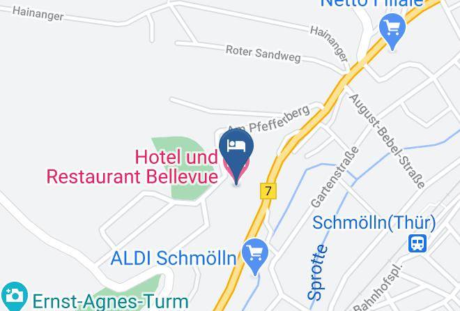 Altenburger Land - Hotel Und Restaurant Bellevue Maps