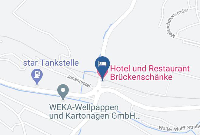 Sachsische Schweiz Osterzgebirge - Hotel Und Restaurant Bruckenschanke Maps