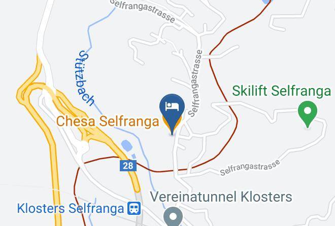 Chesa Selfranga Map