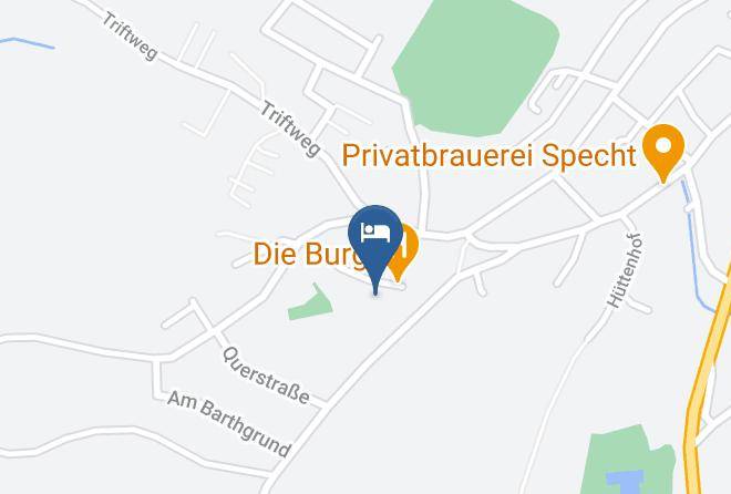 Hotel Und Restaurant Die Burg Map