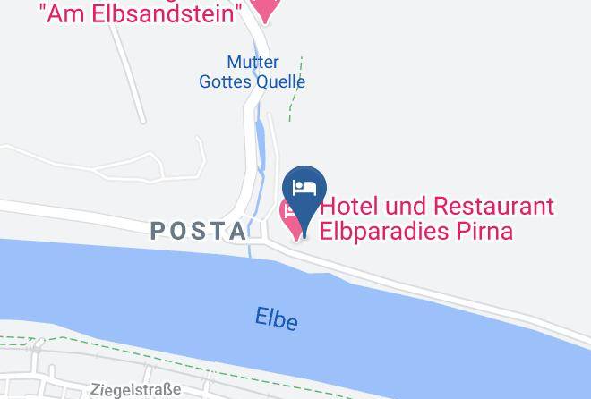 Sachsische Schweiz Osterzgebirge - Hotel Elbparadies Maps