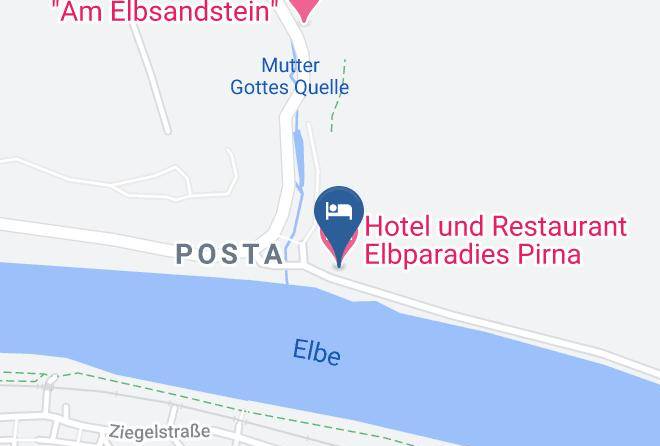 Sachsische Schweiz Osterzgebirge - Hotel Und Restaurant Elbparadies Pirna Maps