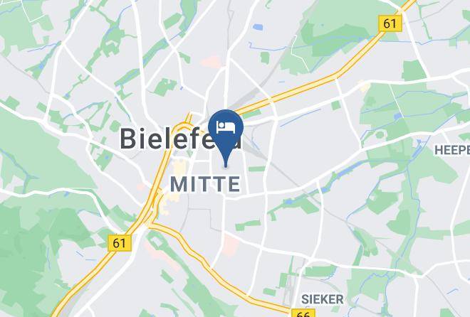 Bielefeld - Hotel Und Restaurant Entrada Maps
