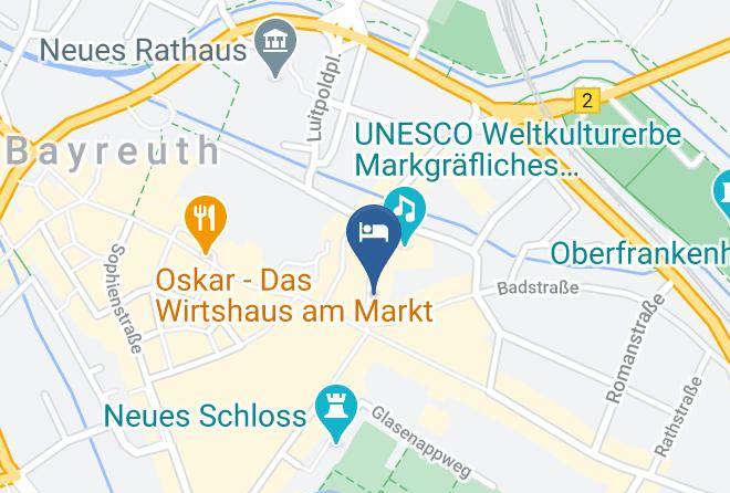 Bayreuth - Hotel Und Restaurant Goldener Anker Maps