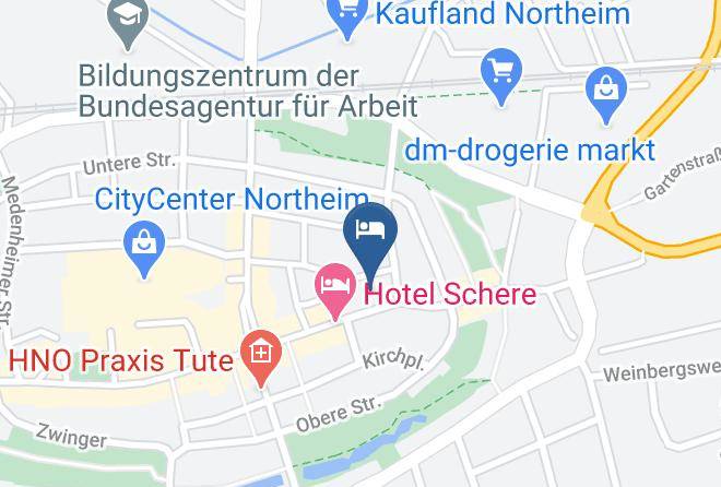 Northeim - Hotel Und Restaurant Goldener Lowe Maps