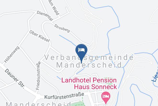 Bernkastel Wittlich - Hotel Und Restaurant Haus Burgblick Manderscheid Vulkaneifel Maps