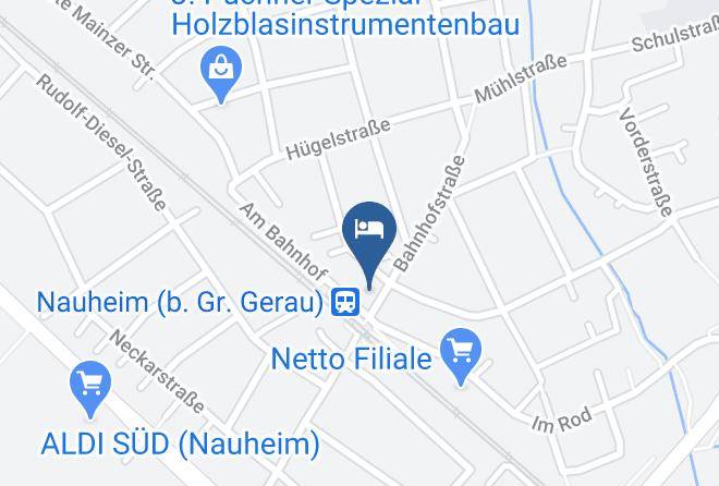 Gros Gerau - Hotel Und Restaurant Hessischer Hof Nauheim Maps