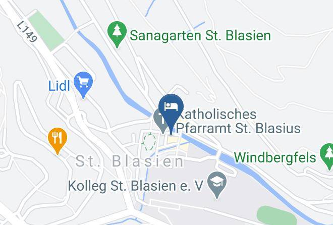 Waldshut - Hotel Und Restaurant Klostermeisterhaus Maps