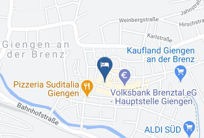 Heidenheim - Hotel Und Restaurant Lamm Maps