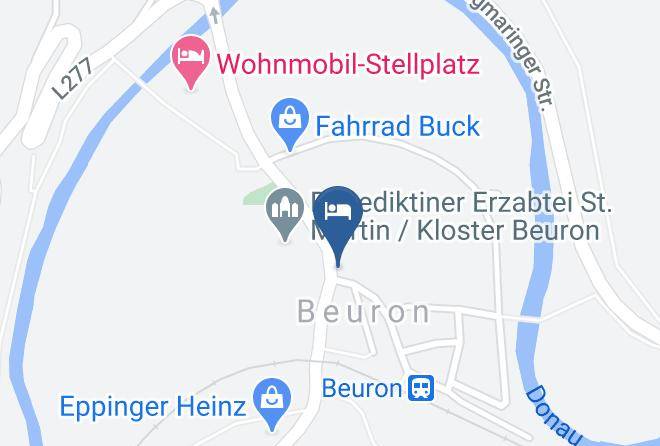 Sigmaringen - Hotel Und Restaurant Pelikan Maps