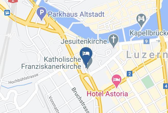 Hotel Und Restaurant Stern Luzern Map