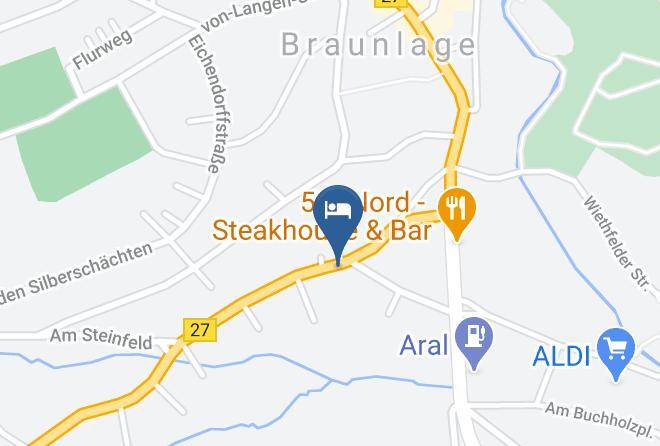 Goslar - Hotel Und Restaurant Zur Erholung Maps