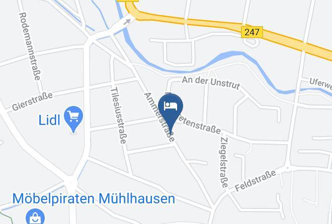 Unstrut Hainich Kreis - Hotel Und Speisegaststatte Ammerscher Bahnhof Maps