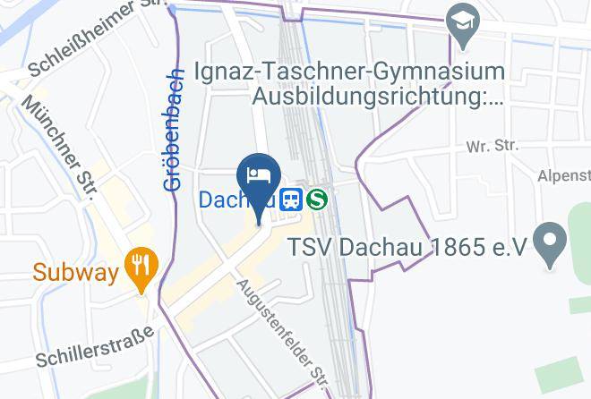 Dachau - Hotel Und Tafernwirtschaft Zum Fischer Maps