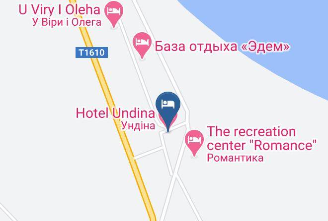 Hotel Undina Map