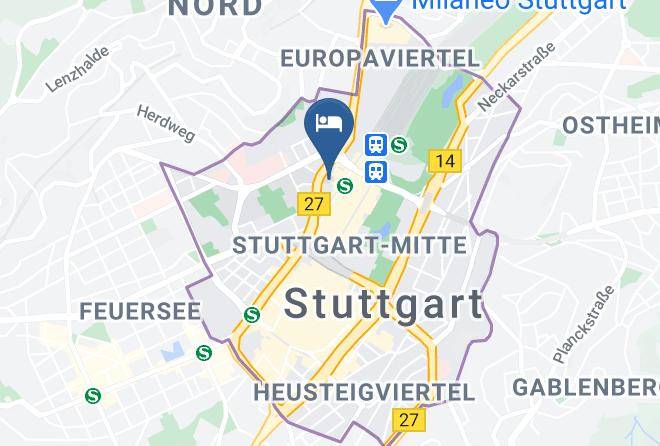 Stuttgart - Hotel Unger Maps